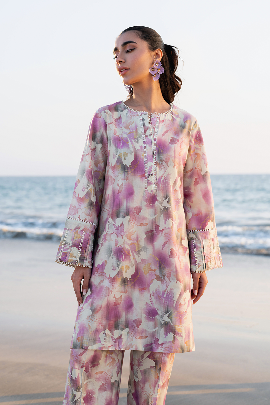 IP-286 Printed Lawn - Iznik