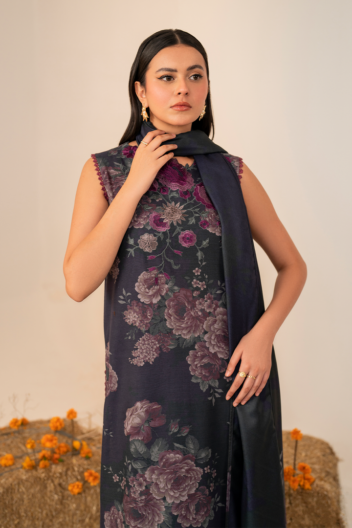 UE-353 Printed Khaddar - Iznik