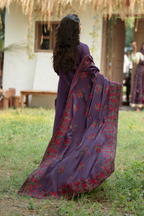 IPK-09 Embroidered Khaddar - Iznik