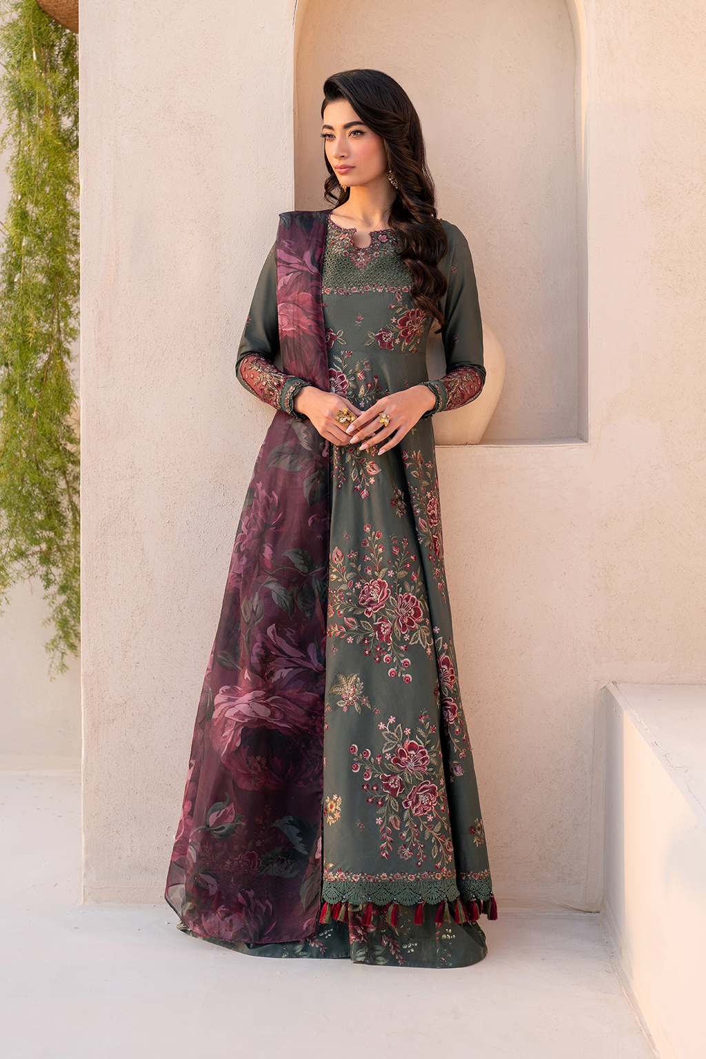 EFL-11 Embroidered Lawn Main image