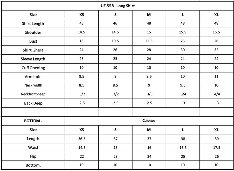 Size Chart Image