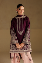 UE-733 Embroidered Ramen Silk