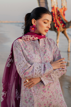 UE-403 Embroidered Lawn - Iznik