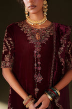 IV-71  Embroidered Velvet