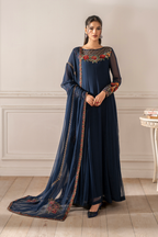 UE-412 Embroidered Chiffon