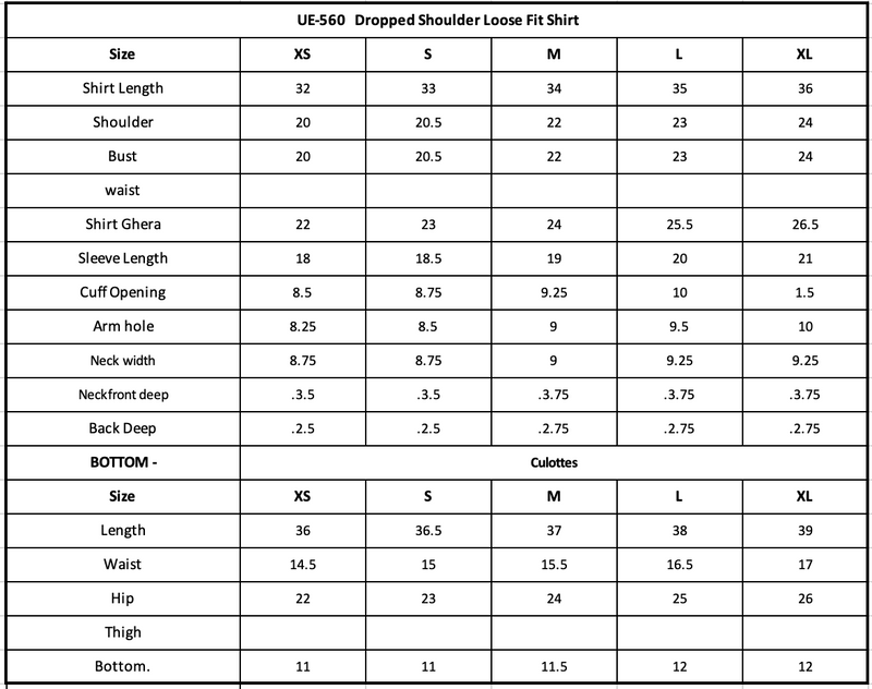 Size Chart Image