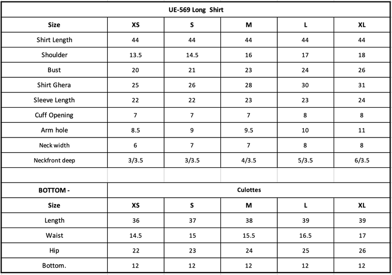 Size Chart Image