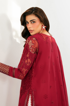Embroidered Lawn dress - Iznik
