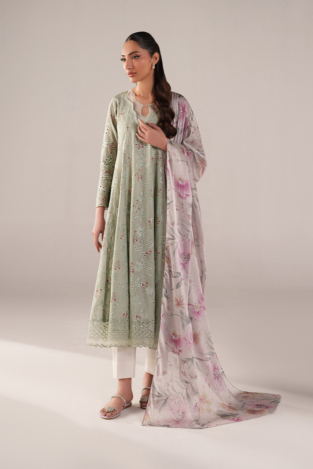 SS-03 Embroidered Lawn