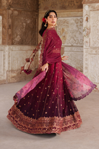 UE-554 Printed Chiffon - Iznik