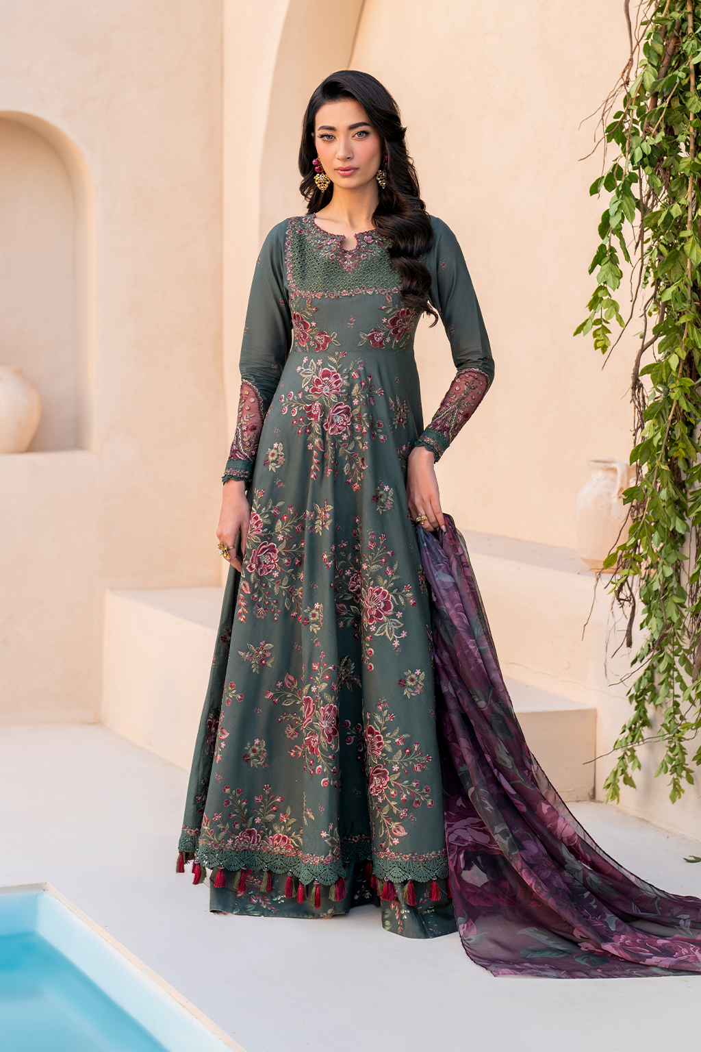 EFL-11 Embroidered Lawn