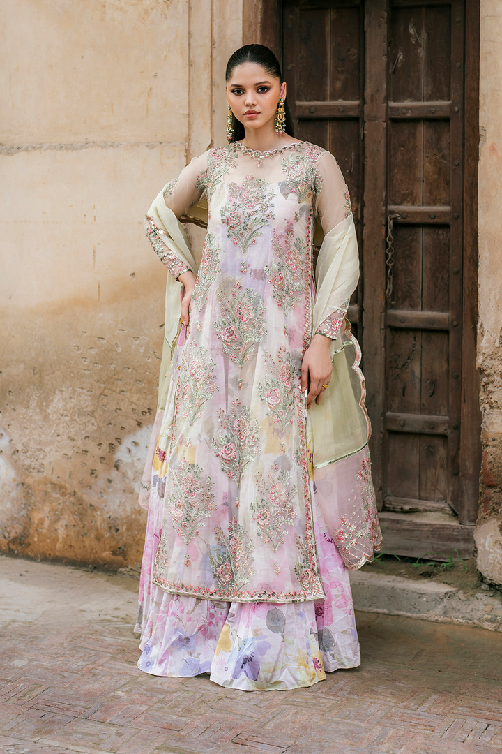 UE-320 Printed Raw Silk - Iznik