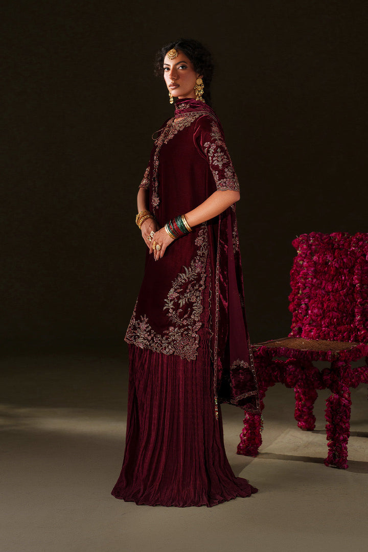 IV-71  Embroidered Velvet