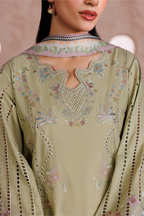 UE-698 Embroidered Lawn