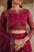 UE-554 Printed Chiffon - Iznik