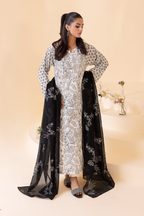 UE-261 Embroidered Lawn - Iznik