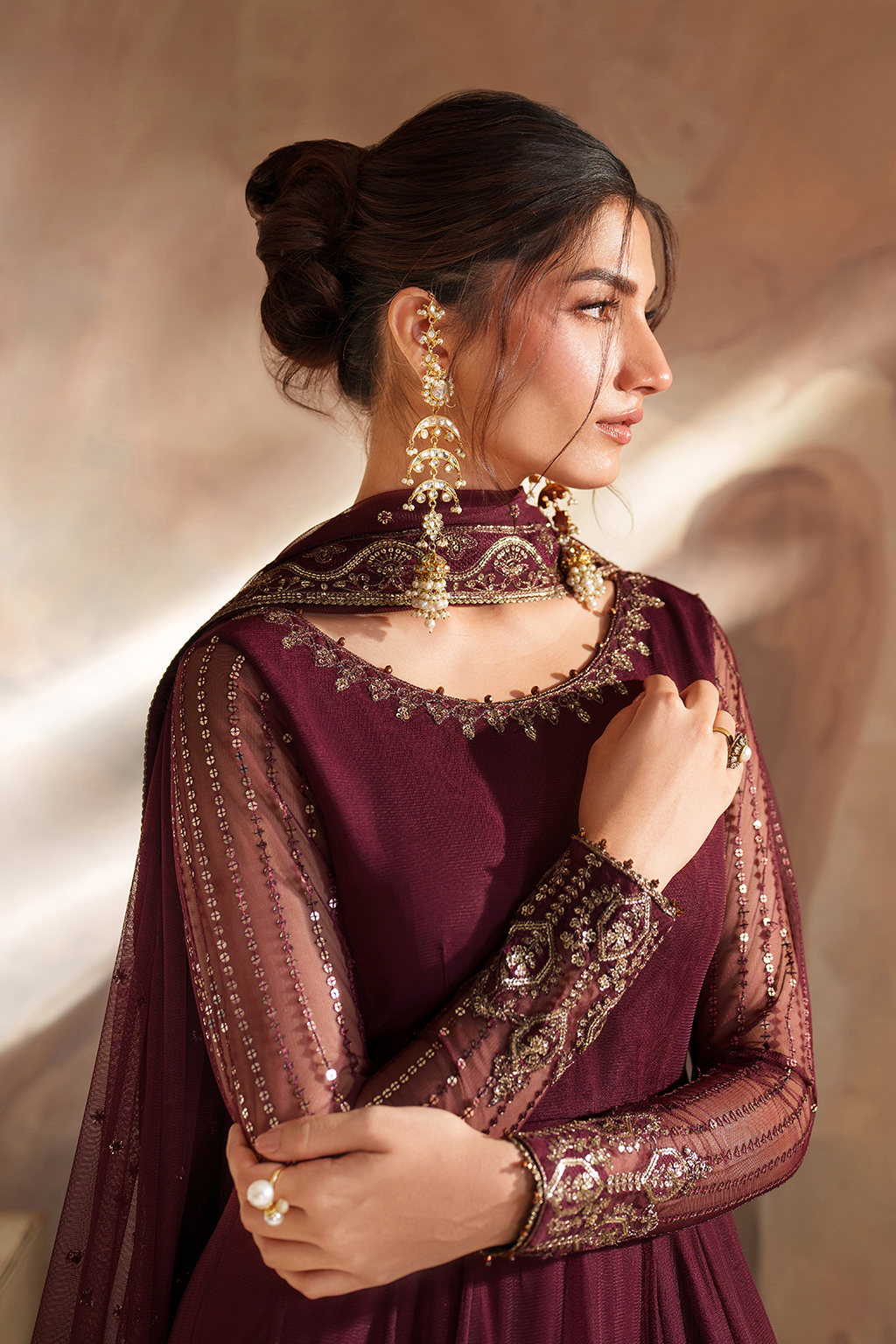 CC-80 Embroidered Net