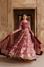 UE-533 Printed Chiffon - Iznik