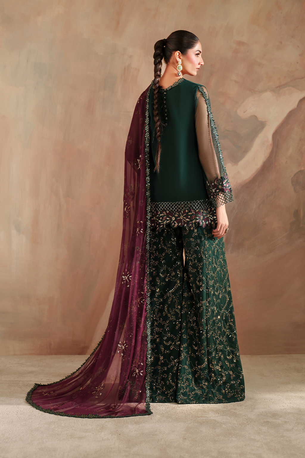 CC-82 Embroidered Net