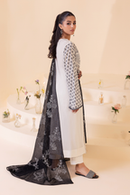 UE-261 Embroidered Lawn - Iznik