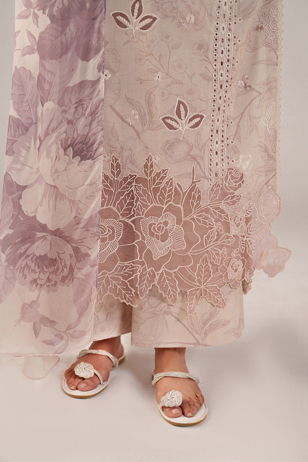 SS-01 Embroidered Lawn Secondary image