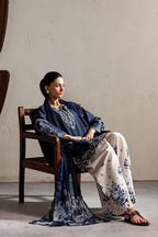 IBE-02 Embroidered Lawn