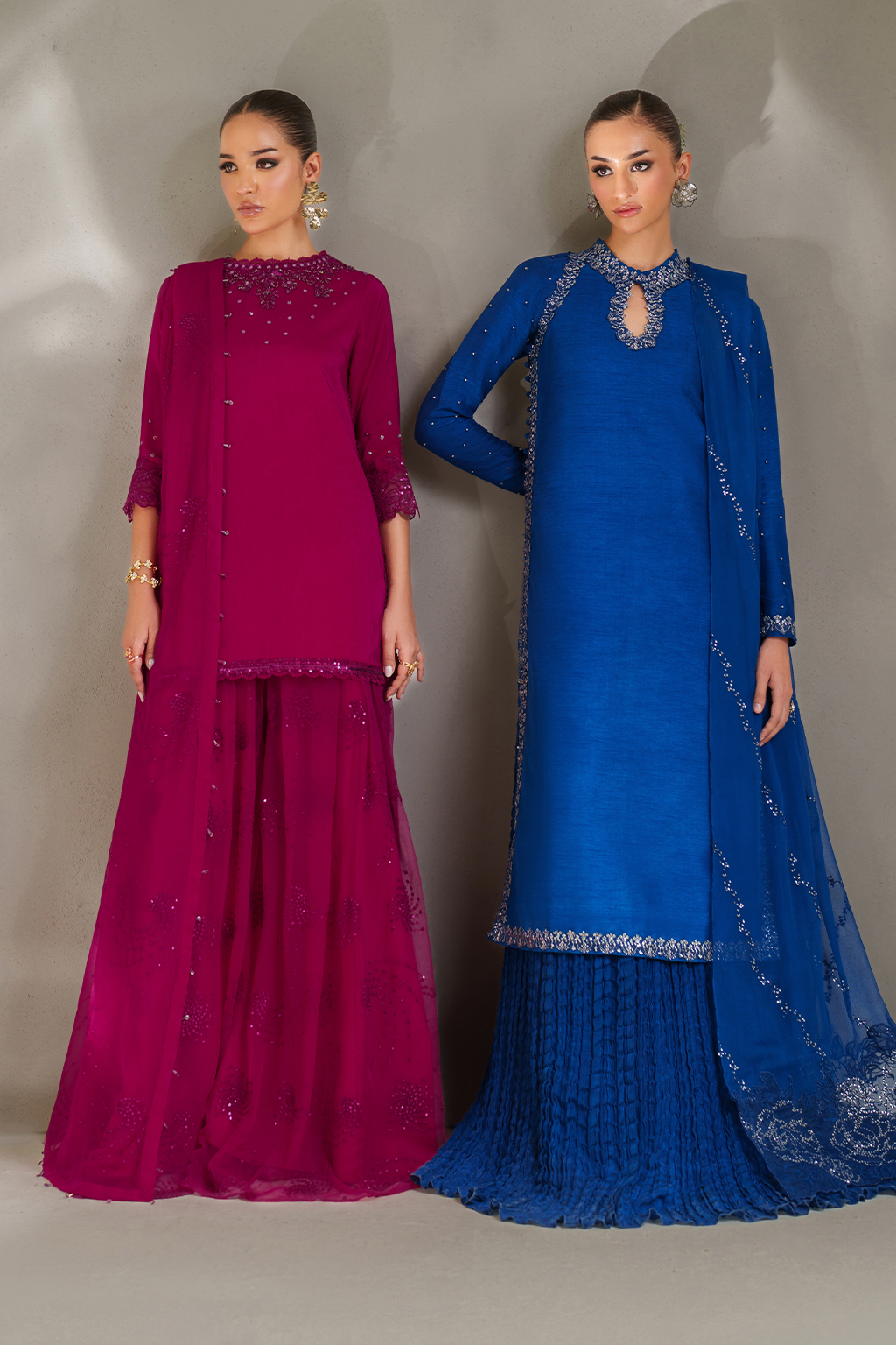 IP-338 Embroidered Rawsilk