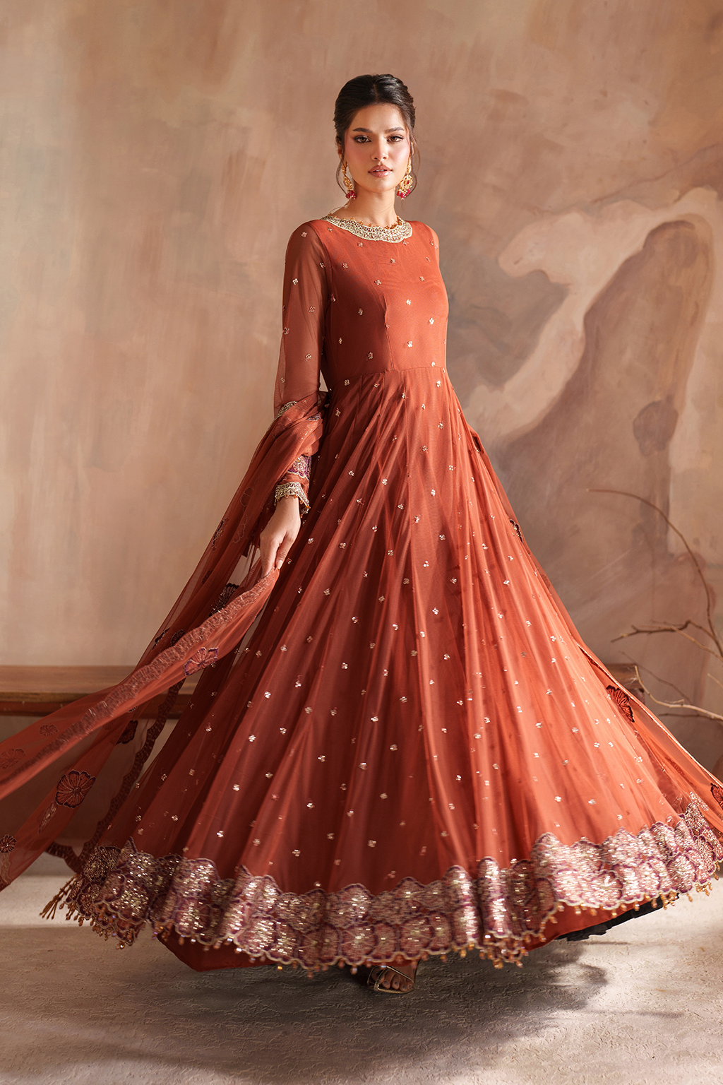 CC-78 Embroidered Net