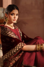 IV-56 Embroidered Velvet