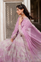 UE-555 Printed Chiffon - Iznik