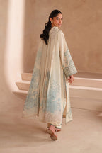 UE-605  Embroidered Lawn - Iznik