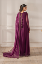 UE-480  Embroidered Chiffon - Iznik