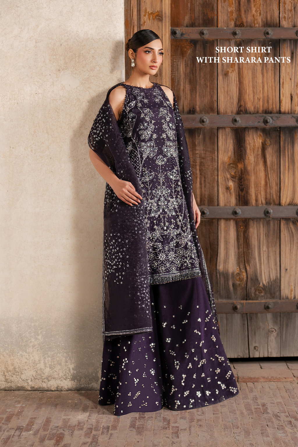 ILC-06 Embroidered Organza Secondary image