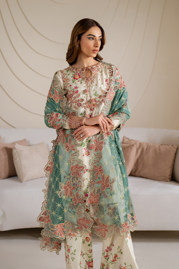 UE-411 Printed Silk - Iznik