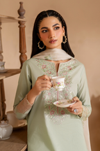 UE-472   Embroidered Lawn - Iznik