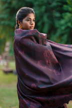 IPK-04 Embroidered Slub Khaddar - Iznik