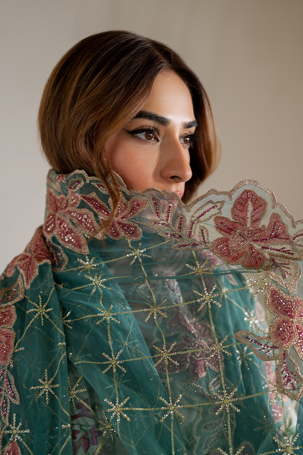 UE-411 Printed Silk - Iznik