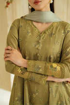 UE-447 Printed Lawn - Iznik