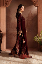 IV-55 Embroidered Velvet