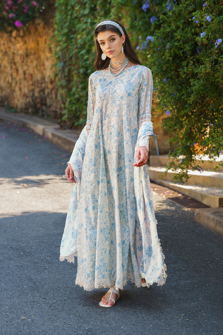 UE-246 Printed Lawn - Iznik