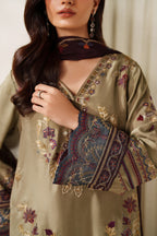 UE-614 Embroidered Ramen Silk