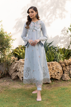 UE-145 Embroidered Lawn - Iznik