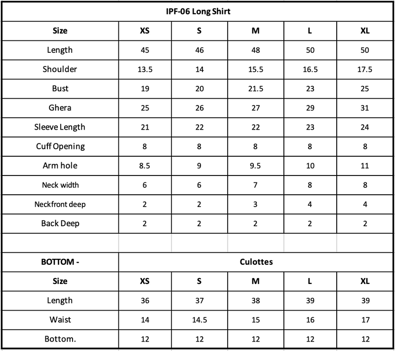 Size Chart Image