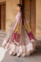 Embroidered Printed Silk - Iznik