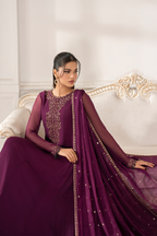 UE-480  Embroidered Chiffon - Iznik