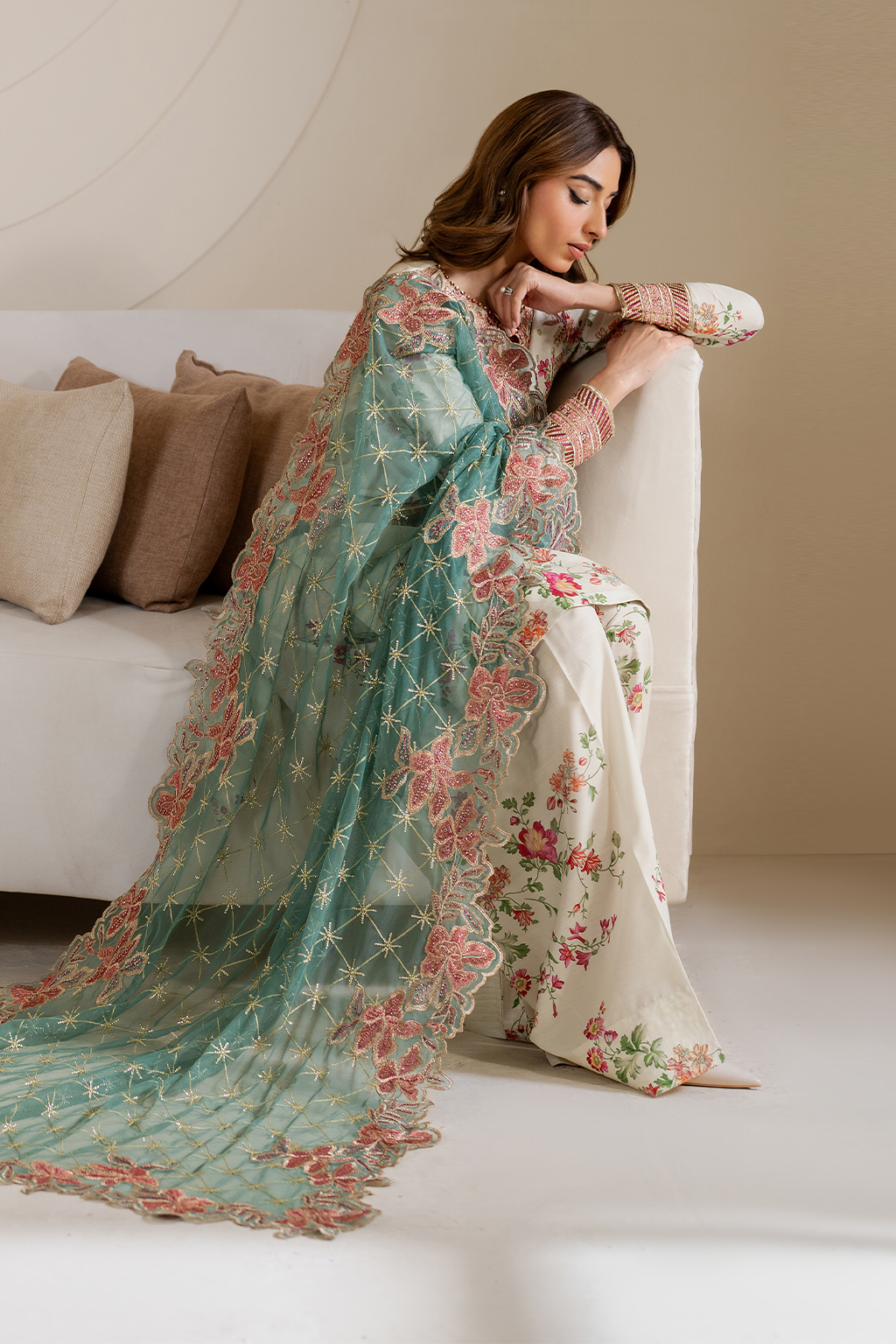 UE-411 Printed Silk - Iznik