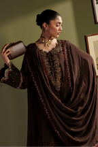 UE-721 Embroidered Ramen Silk