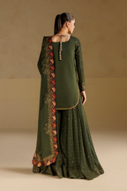 UE-732 Embroidered Ramen Silk