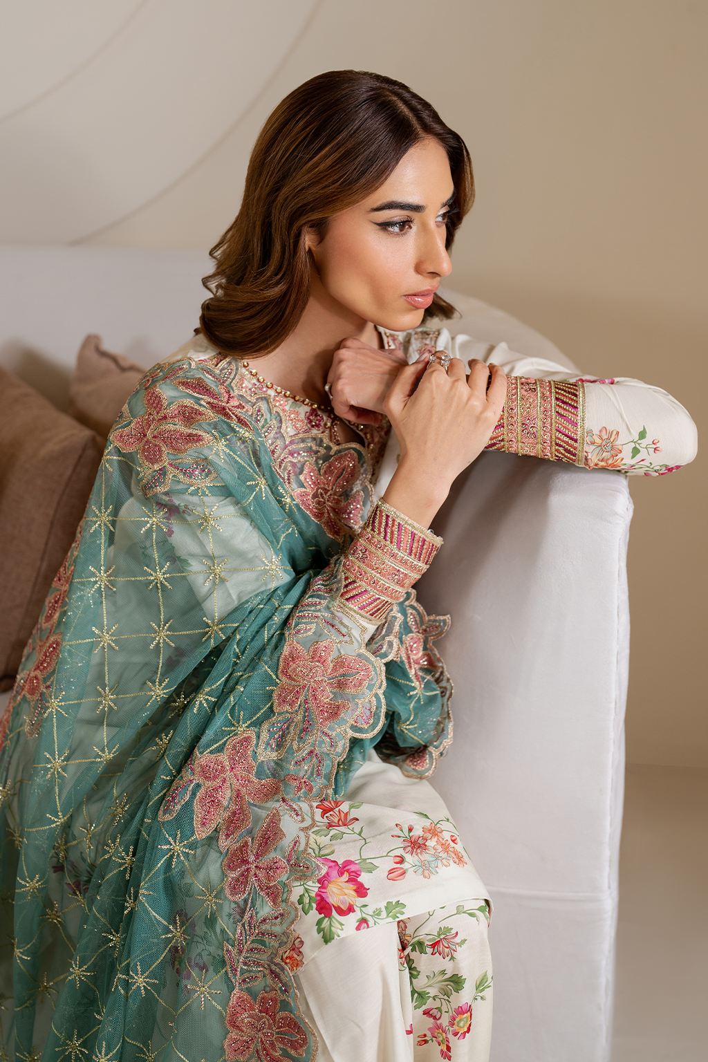 UE-411 Printed Silk - Iznik