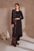 UE-364 Embroidered Khaddar - Iznik